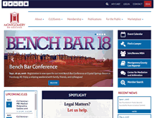 Tablet Screenshot of montgomerybar.org
